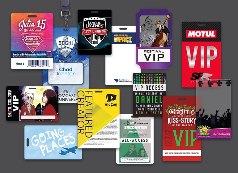 Conference Badges & Event Badges Plastic Printers, Inc.